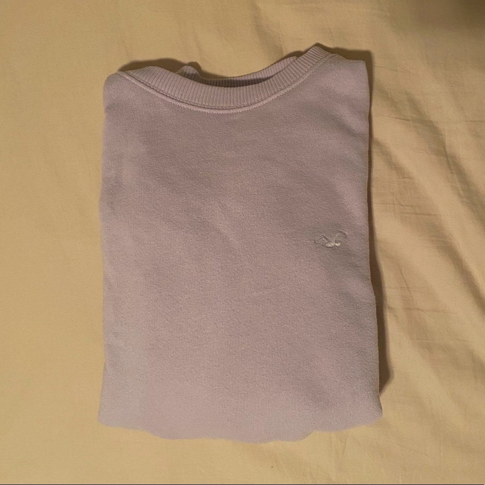Hollister Oversized Lilac Sweater - Picture 2 of 2